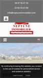 Mobile Screenshot of neptuneimmobilier.com